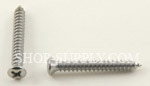 8 x 1 1/4", #6 Head, Sheet Metal Screw